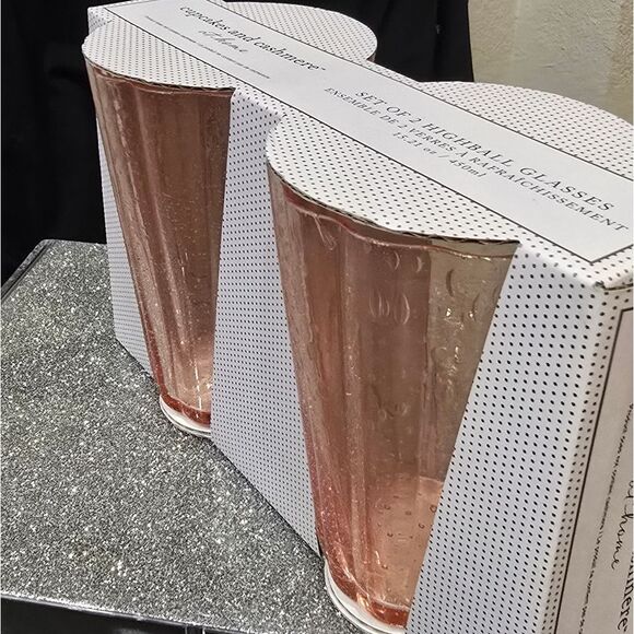 Cupcakes & Cashmere Set Of 2 Highball Glasses - Picture 6 of 6